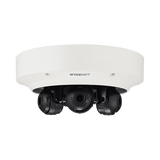 Hanwha VisionWISENET P Series 4K Multi-Sensor Vandal Dome with 3-6mm Motorised Vari