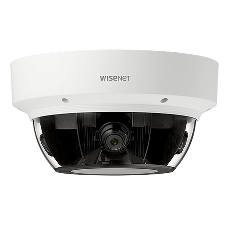 Hanwha VisionWISENET P Series 4K/20MP Multi-Directional Camera with Interchangeable