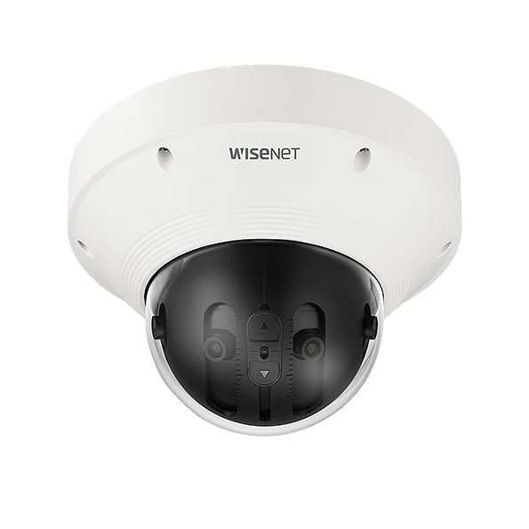 Hanwha VisionWisenet P Series 2MP x 4CH H.265 Panoramic 209˚Camera with 2.8mm Fixed