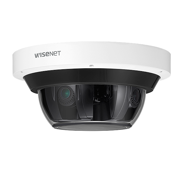 Hanwha VisionWISENET P Series 4K Multi-Sensor IR Vandal Dome with 3.2-10mm Motorise