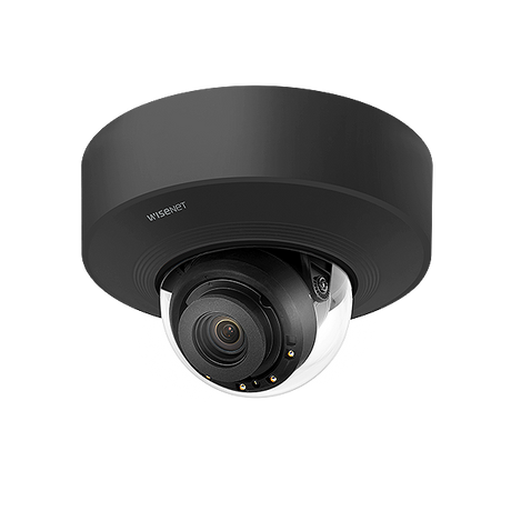 Hanwha VisionWISENET P Series 2MP Network AI IR Vandal Dome Camera (4.5-10mm Lens)