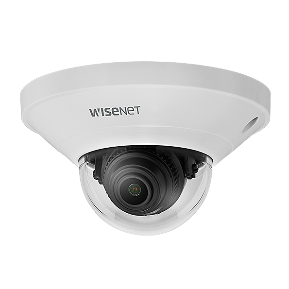 Hanwha VisionWISENET Q Series 5MP Internal Fixed Lens Mini Dome Camera with HDMI ou