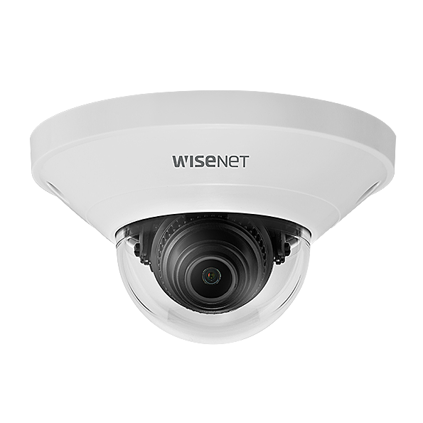 Hanwha VisionWISENET Q Series 5MP Internal Fixed Lens Mini Dome Camera with HDMI ou