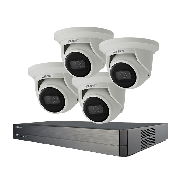 Hanwha VisionHanwha Vision CT-QNE-KIT-8CH4CAM Surveillance Kit