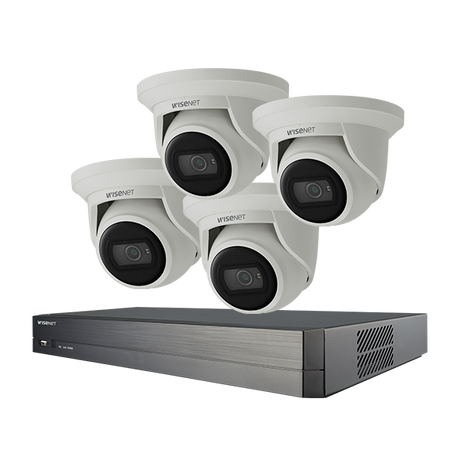 Hanwha VisionHanwha Vision CT-QNE-KIT-8CH4CAM Surveillance Kit