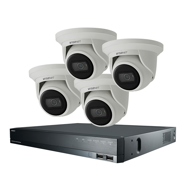 Hanwha VisionHanwha Vision CT-QNE-KIT-16CH4CAM Surveillance Kit