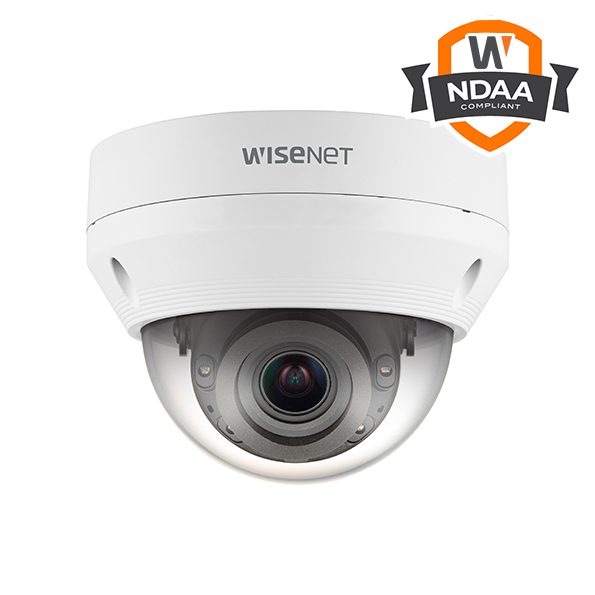 Hanwha VisionWisenet Q Series / 4 Megapixel Varifocal lens camera (NDAA Approved)