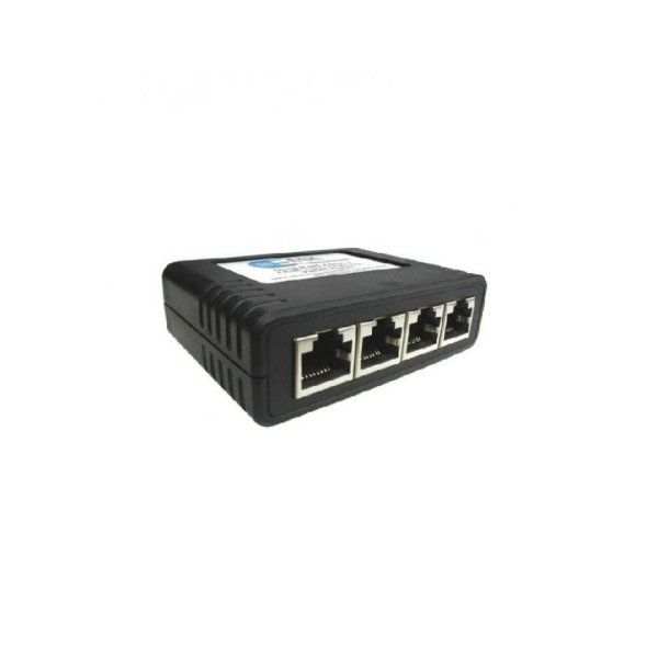 Quad Adaptor 4 RJ45 to 1 RJ45