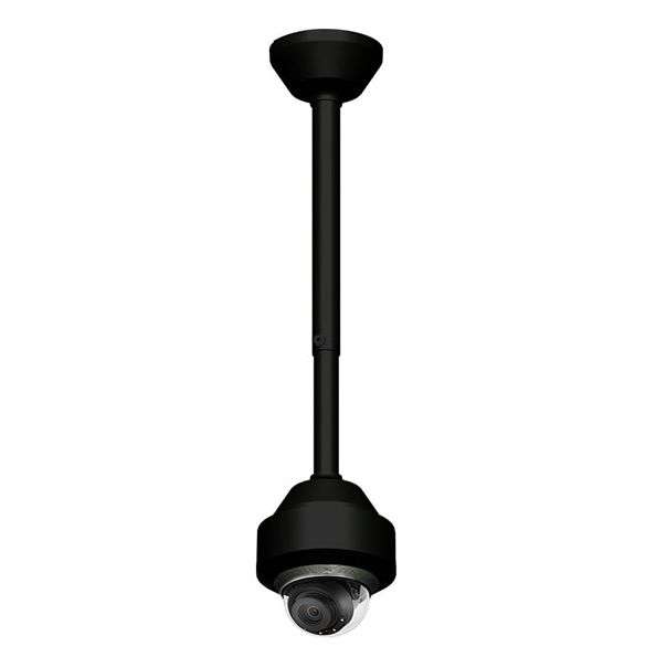 1500mm Camera Dropper Pole in Satin Black Finish