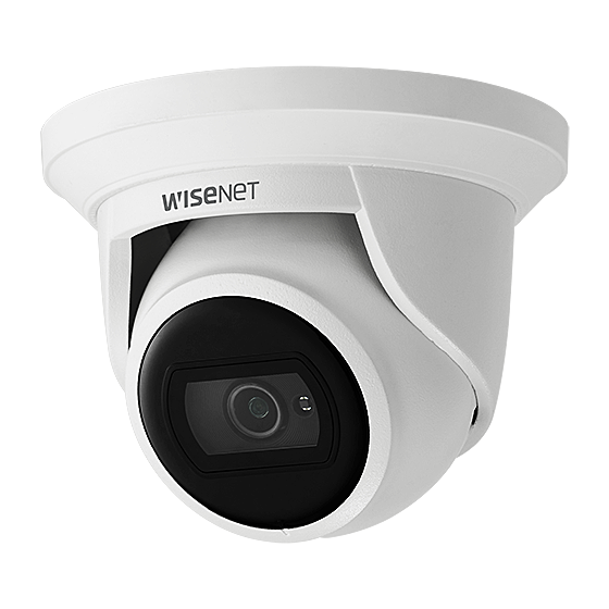 Hanwha VisionWisenet Q Series / 5M H.265 NW IR Flateye Camera