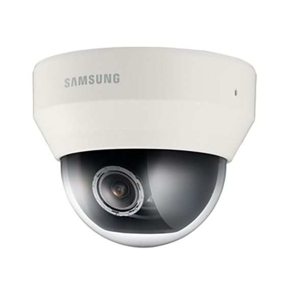 Hanwha VisionSamsung 1/3" 2MP Indoor Dome IP Camera PoE H.264 Multi stream 3-8mm wi