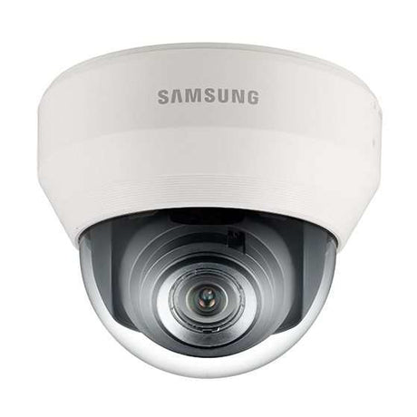 Hanwha VisionSamsung 3.2MP ICR Indoor Dome IP Camera 12VDC PoE H.264 Multi stream 3