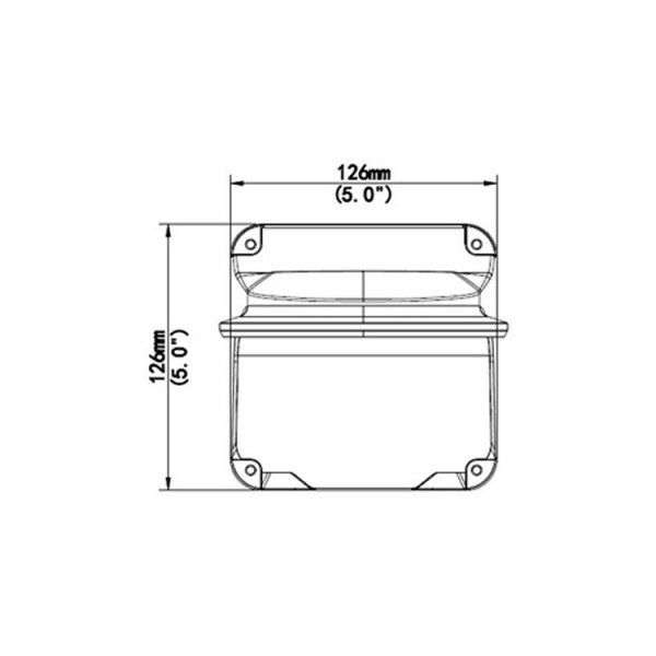 Hanwha VisionWall Mount Bracket for O2-IPC3612ER3-PF28