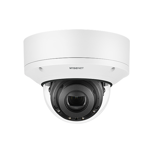 Hanwha VisionWISENET X Series 2MP Motorised Vari-Focal Internal Vandal IR Dome with