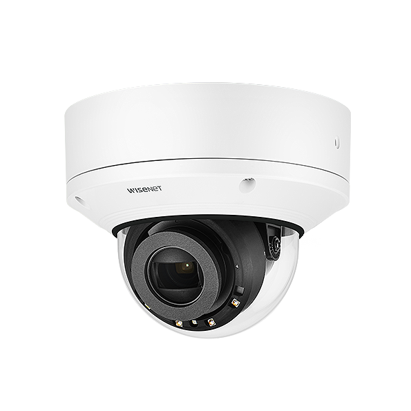 Hanwha VisionWISENET X Series 2MP Motorised Vari-Focal Internal Vandal IR Dome with