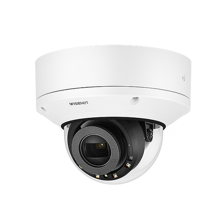 Hanwha VisionWISENET X Series 2MP Motorised Vari-Focal Internal Vandal IR Dome with