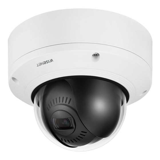 Hanwha VisionWisenet X Plus 2M H.265 NW Dome Camera