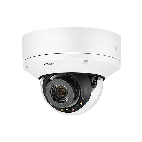 Hanwha VisionWISENET X Series 5MP Motorised Vari-Focal Internal Vandal IR Dome with