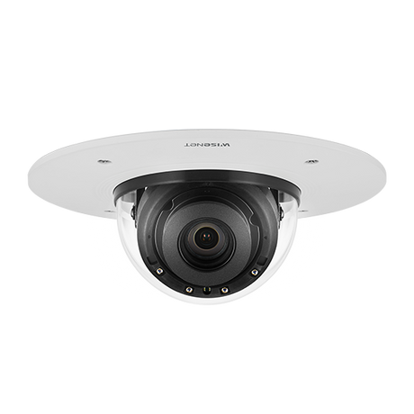 Hanwha VisionWisenet X Plus 5MP Motorised Vari-Focal Internal Recess Mount IR Dome