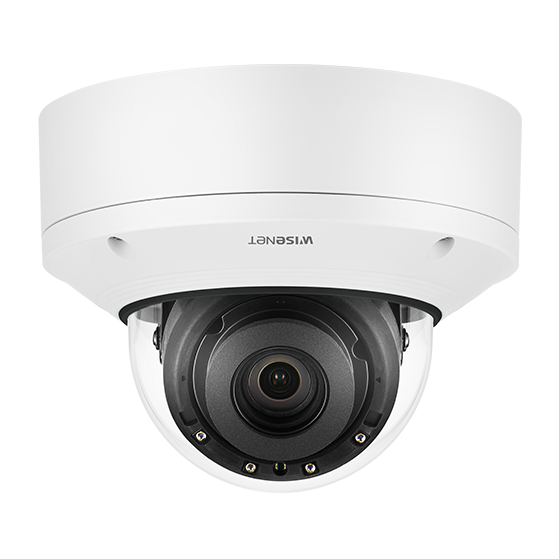 Hanwha VisionWisenet X Plus 5MP Motorised Vari-Focal External Vandal IR Dome