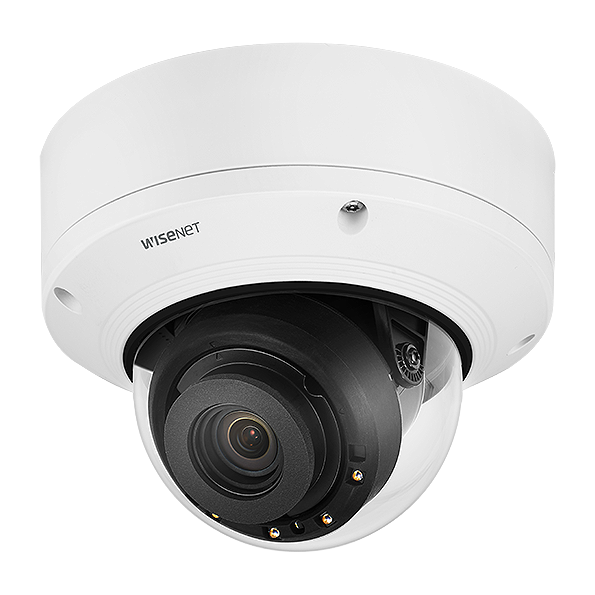 Hanwha VisionWisenet7 X Series 6MP Motorised Vari-Focal Vandal Dome with IR (Powere