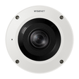 Hanwha VisionWISENET X Series 4K External Vandal-Dome Fisheye with IR and M12 Conne