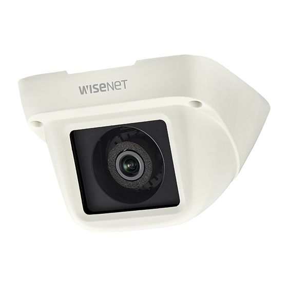 Hanwha VisionWisenet X Series / 2M H.265 NW Mobile IR Flat Camera