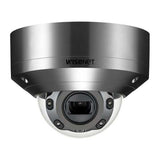 Hanwha VisionWISENET X Series 2MP H.265 NW IR Vandal Dome Camera with Motorized Var