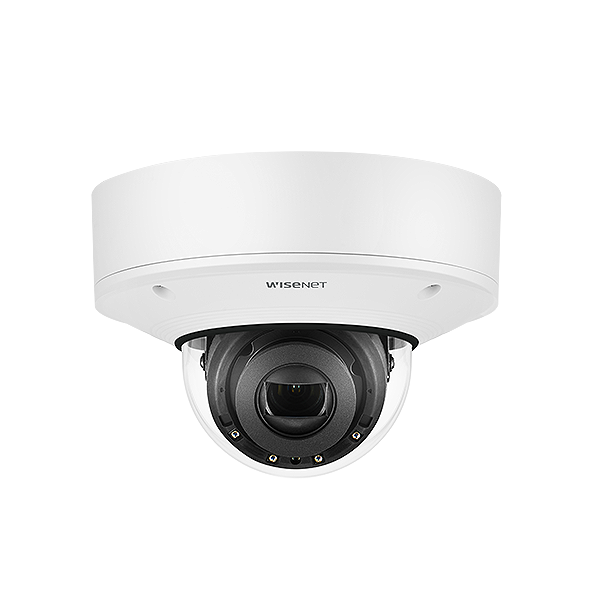 Hanwha VisionWISENET X Series 2MP Motorised Vari-Focal External Vandal IR Dome with