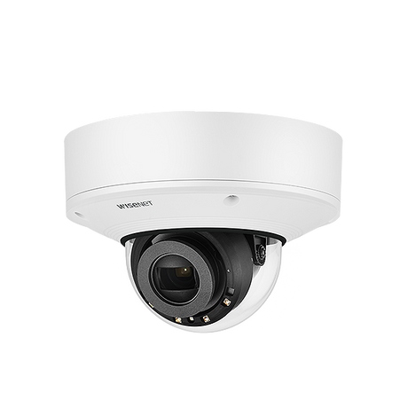 Hanwha VisionWISENET X Series 2MP Motorised Vari-Focal External Vandal IR Dome with