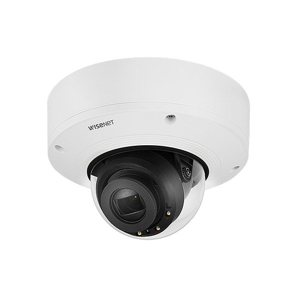 Hanwha VisionWISENET X Series 2MP Motorised Vari-Focal External Vandal IR Dome with