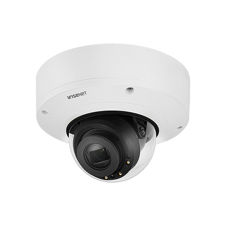 Hanwha VisionWISENET X Series 2MP Motorised Vari-Focal External Vandal IR Dome with