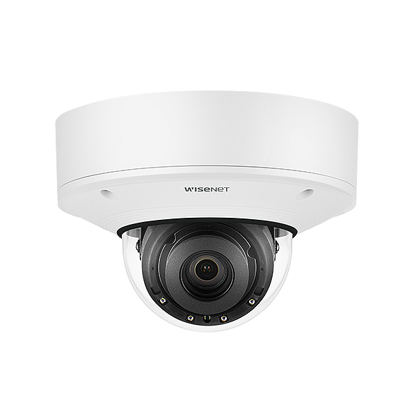 Hanwha VisionWISENET X Series 5MP Motorised Vari-Focal External Vandal IR Dome with