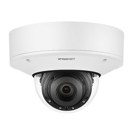 Hanwha VisionWisenet7 X Series 6MP Motorised Vari-Focal External Dome with IR (Powe