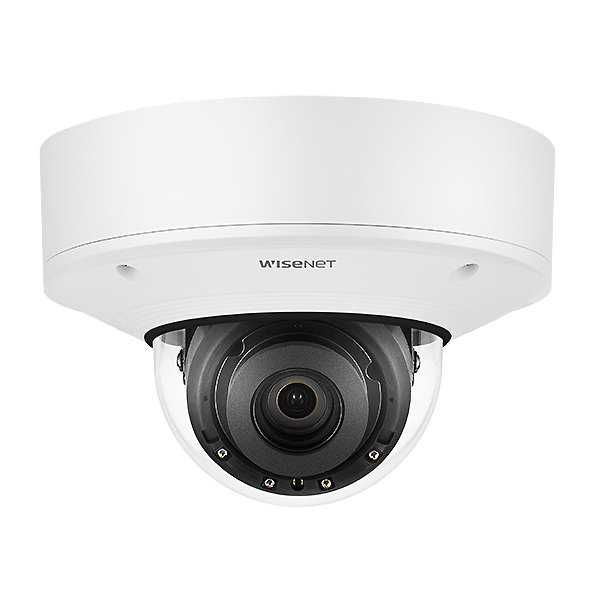 Hanwha VisionWisenet7 X Series 6MP Motorised Vari-Focal External Dome with IR (Powe